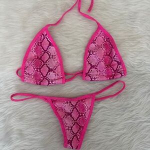 Bikini exotic dance wear